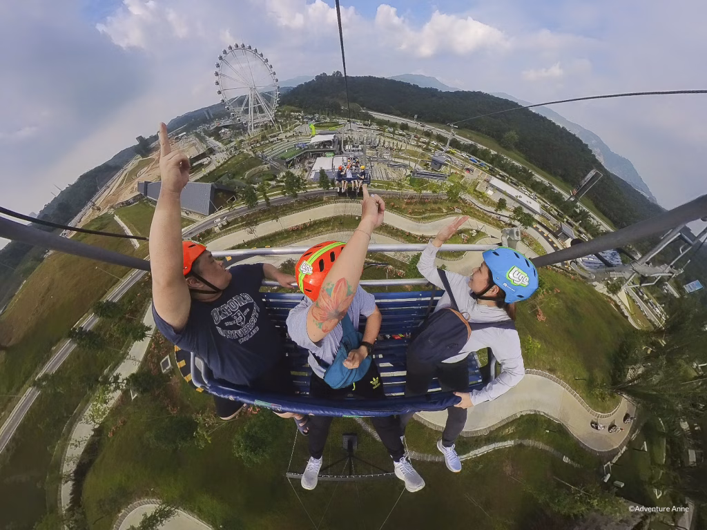 skyride chairlift