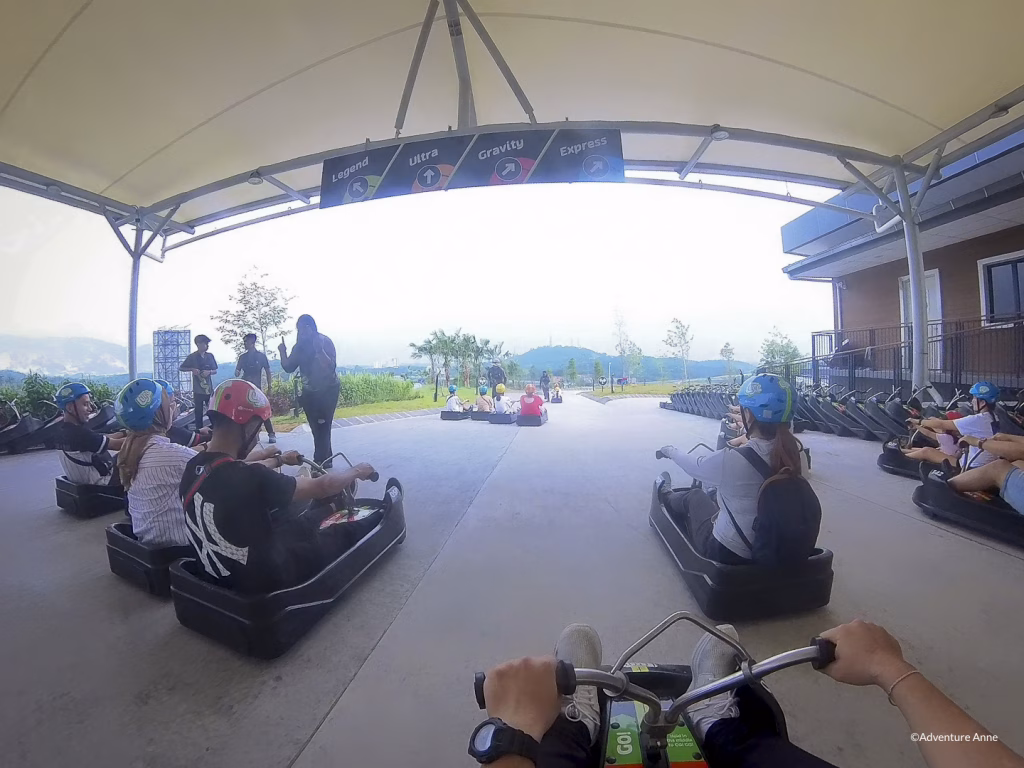 safety briefing and preparation skyline luge kuala lumpur