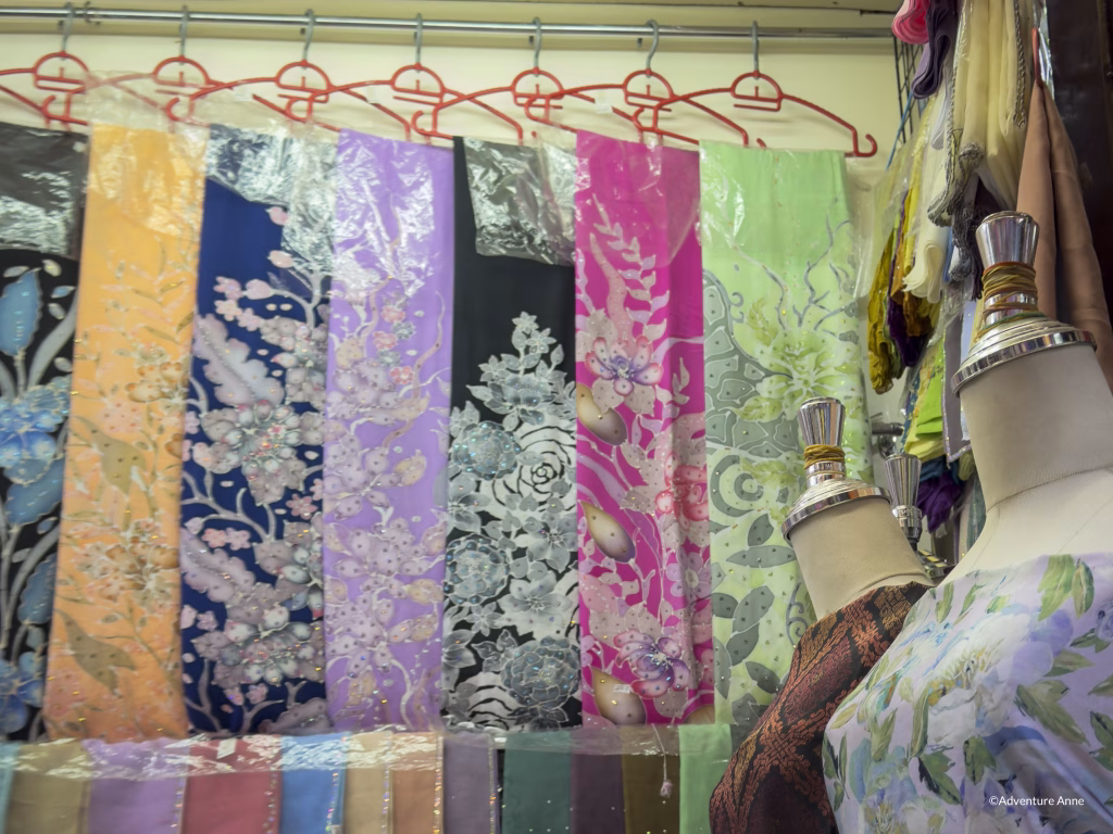 Batik Kelantan Malaysia Siti Khadijah Market Kota Bharu